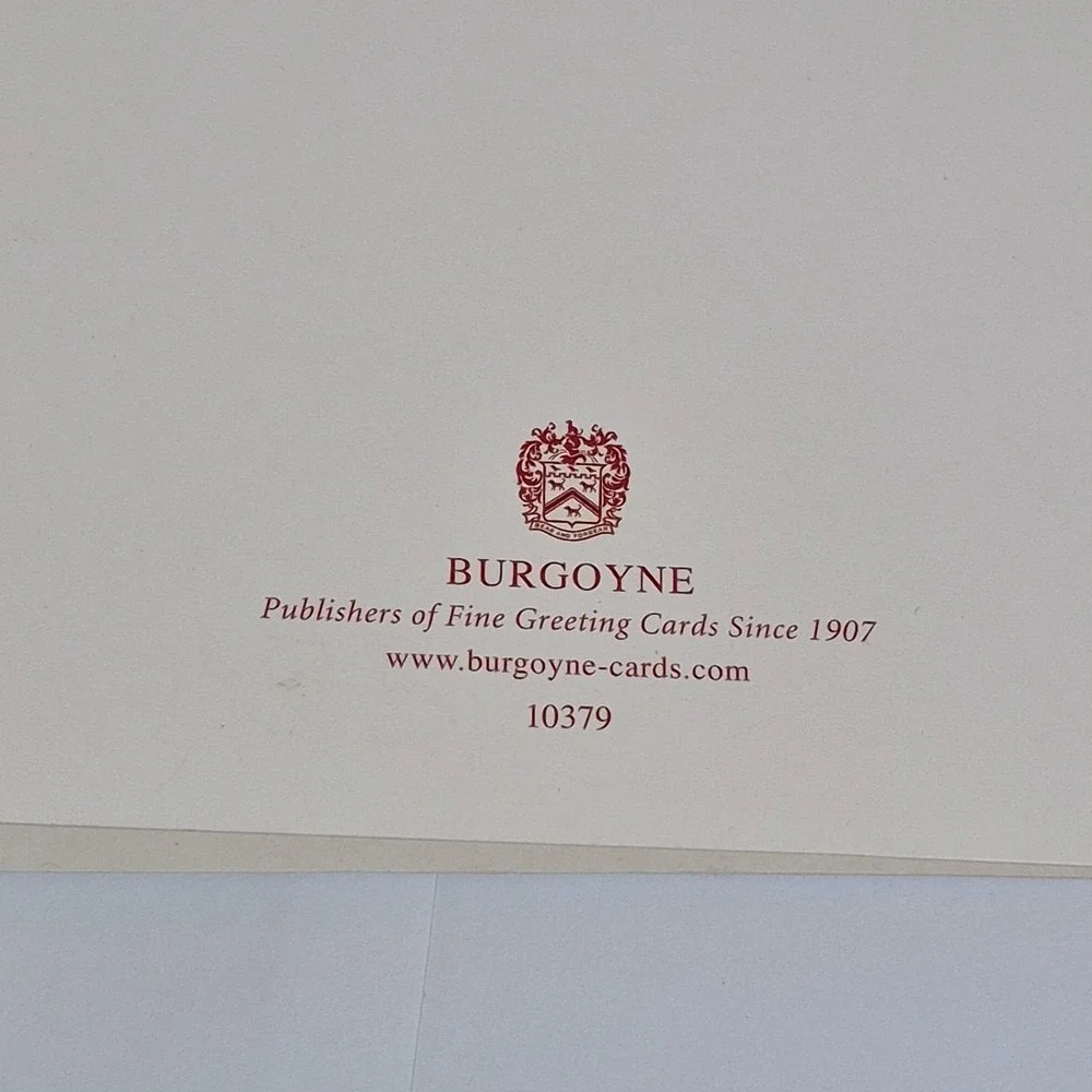 Burgoyne 3D Christmas‎ Cards Santa Claus Lot Of 6 With Envelopes